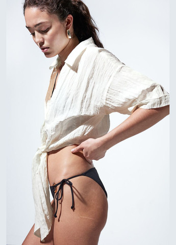 Молочная блуза H&M