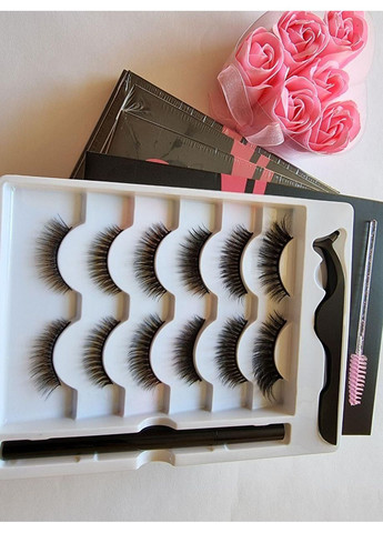 Набор бахаторазовые самоклеящиеся ресницы 6 моделей. Magnetic Lashes (366668564)