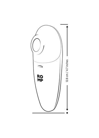 Недорогой вакуумный стимулятор Switch X, 6 режимов, работа от батареек Romp (303895422)