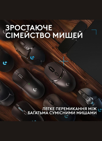 Ігрова поверхня G PowerPlay 2 Black (947-000003) Logitech (336957123)