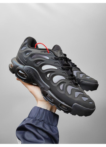 Чорні Осінні кросівки чоловічі nike air max tn plus drift black найк аір макс тн плюс No Brand
