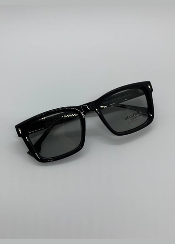 Сонцезахисні окуляри унісекс з поляризацією, UV-захистом та фотохромною лінзою-хамелеон, стильні окуляри в чорній оправі No Brand (345702276)