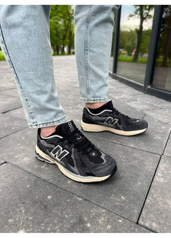 КРОССОВКИ ЖЕНСКИЕ NEW BALANCE 1906D BLACK НЬЮ БЕЛАНС 1906D No Brand чёрные демисезоны (367170576)