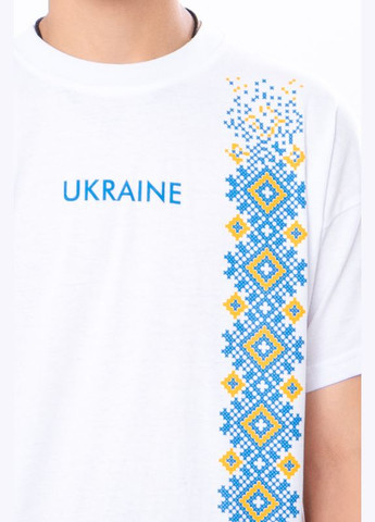 Світло-блакитна літня футболка дитяча (p-17039) Носи своє