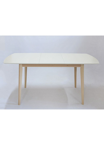 Стіл обідній розкладний Exen II 120(160)х80 см Кремовий Intarsio (372178410)