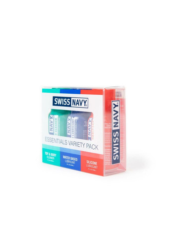 Набор Swiss Navy Essentials Variety Pack 3 х 30 мл No Brand (322167130)