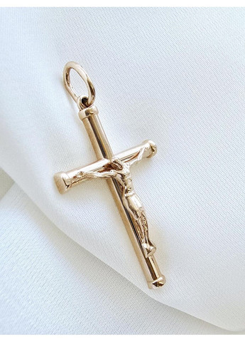 Золотий хрестик з розп'яттям (3,1см х 1,65см) 3010632101-1п SOVA jewelry house (354700198)