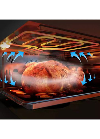 Аерофритюрниця для смаження без масла з подвійною системою нагріву аерогриль мультипіч 10 л (FS354) Sokany (361385259)