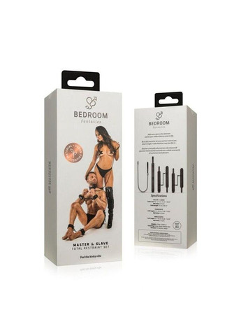 Набір для BDSM Bedroom Fantasies: Master & Slave Total Restraint Set No Brand (303877932)