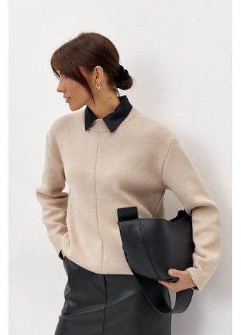 Бежевий джемпер 2806 кремовий Triko Bakh