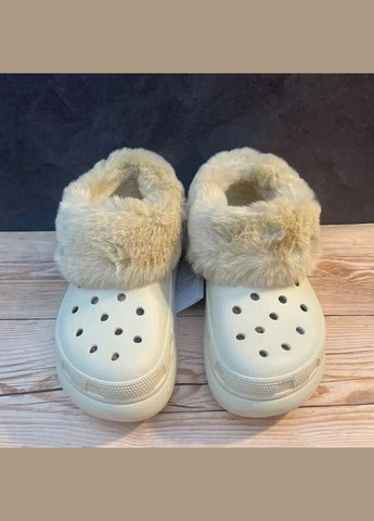 Крокс с Мехом Классик Платформа Женские Classic Platform Lined Clog Crocs (315800966)