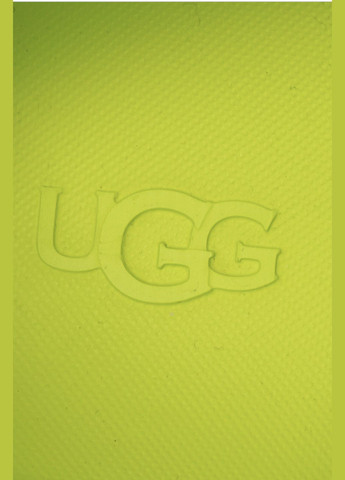 Салатові стильні клогі зі з'ємною шкарпеткою UGG Mule-Clog (345122898)