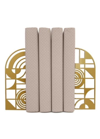 Упоры для книг Gatsby 30x20 см 2 шт Бронзовый (G-053) Glozis (387584679)
