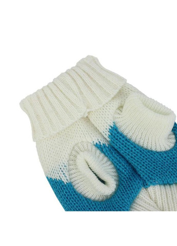 Вязаный акриловый свитер для котов и кошек Pet Style "Синее сердце" L No Brand - (323232326)