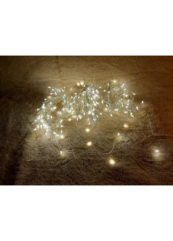 Гирлянда-кластер Luca Lighting серебряная струна 20 м для новогоднего украшения светодиодная гирлянда ProDobro (367265655)