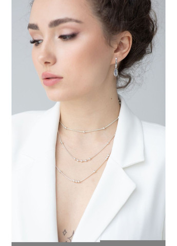 Сережки срібні Флора 925 Skifska Etnika (364202688)