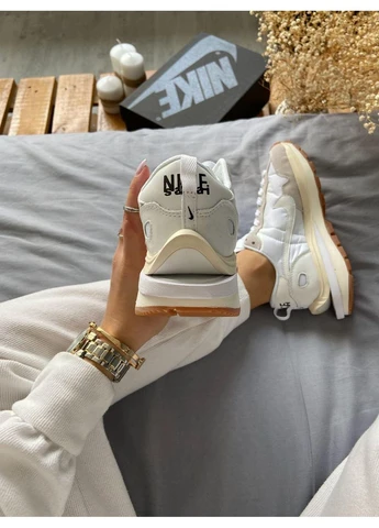 КРОСІВКИ ЖІНОЧІ NIKE VAPORWAFFLE SACAI SAIL GUM НАЙК ВАПОРВАФЛ No Brand комбіновані демісезони (392029461)
