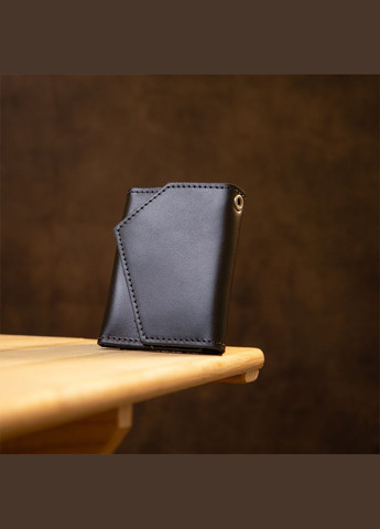 Добротная кожаная ключница 11354 Черный Grande Pelle (331907178)