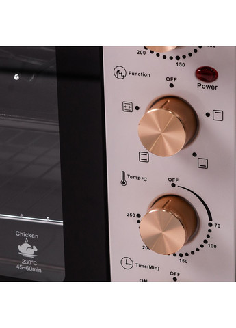 Електрична духовка SK450W настільна 50 л Біла Sokany (360456975)