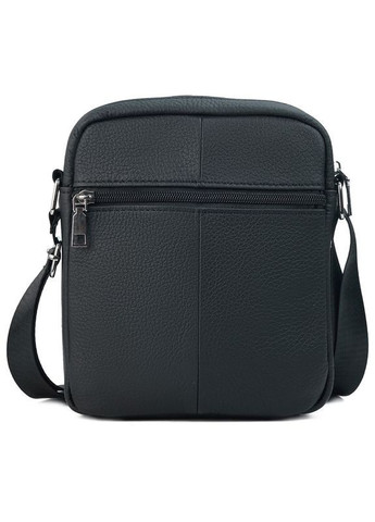 Сумка барсетка чоловіча з натуральної шкіри маленька Qvant 6614 - Чорна Tiding Барсетка (366889786)