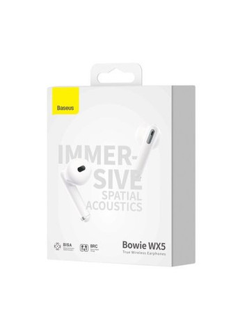 Навушники Bowie WX5 True Wireless Earphones A00051000213-00 Baseus (370613465)