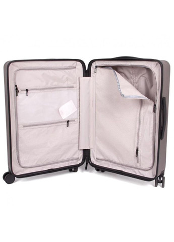 Комплект пластиковых чемоданов из двух штук 18-5033 (20-25) какао (S - 56 х 33 х 23 (40л), M - 66 х 43 х 27 (70л)) COOLIFE (322169520)