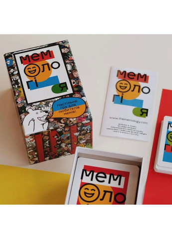 Настольная игра Мемология (Memology) Memo (297201099)