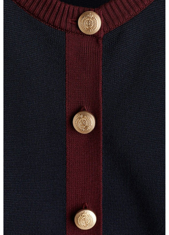 Темно-синий демисезонный кардиган H&M