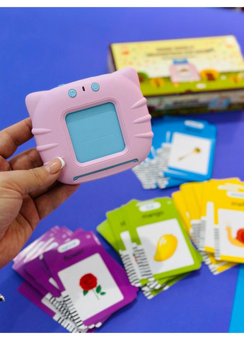 Интерактивный карманный алфавит Монтессори "Котик" 112 карточек в кор.11,5*9,5*9см 8888 No Brand (297201249)