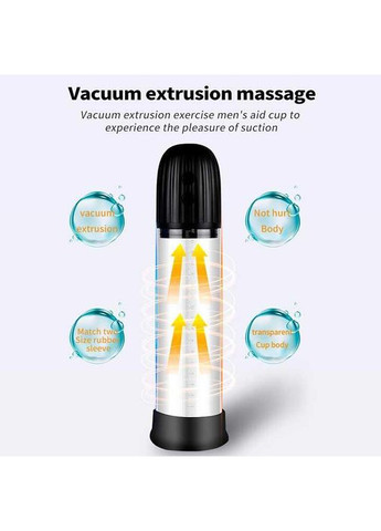 Автоматичний вакуумний насос для пеніса "Rebel Power Pump" K000528 No Brand (366887819)