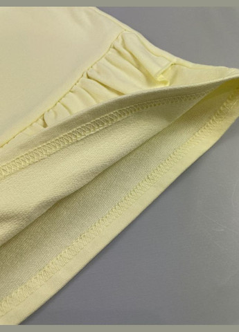 Жёлтое платье детское трикотажное Mevis (331485033)