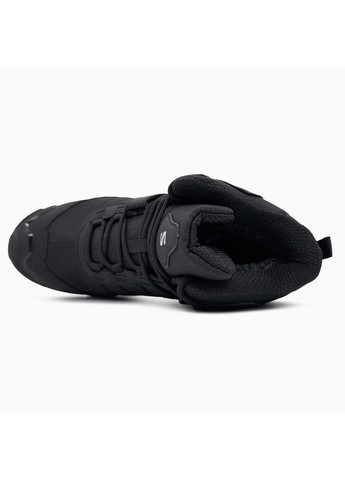 Чорні Осінні кросівки чоловічі salomon x ultra 5 black white gore-tex | саломон ультра 5 гор-текс чорні No Brand