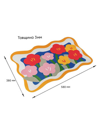 Вологопоглинаючий килимок 38x58CMx3MM (D) SW-00002562 Sticker Wall (321912626)