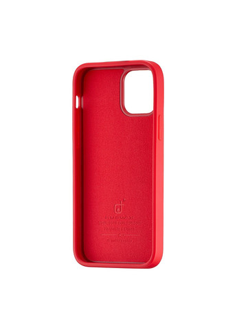 Чохол Jinduka Leather with MagSafe Red Case iPhone 12 (297453699)