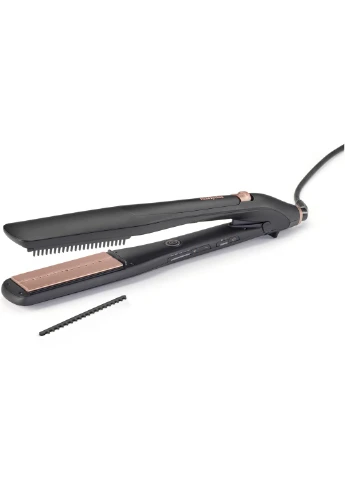 Випрямляч Steam Lux Styler, 56Вт, темп.режимов-5, 170-210 °C, термо килимок, кераміка, чорний BaByliss (360392907)
