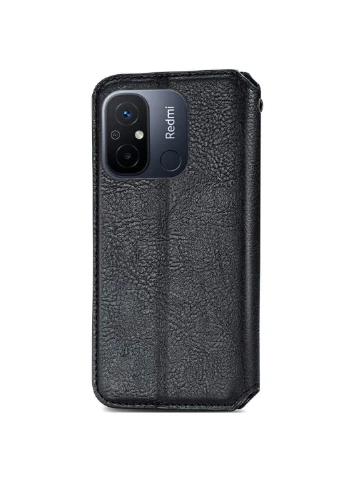 Кожаный чехол-книжка Cubic для Xiaomi Redmi 12C Getman (383817876)