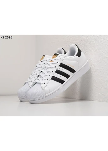 Комбіновані кросівки чоловічі adidas superstar адідас суперстар демісезон No Brand