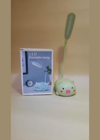 Настольный детский светильник хрюша CD3347 салатовый No Brand (300232559)