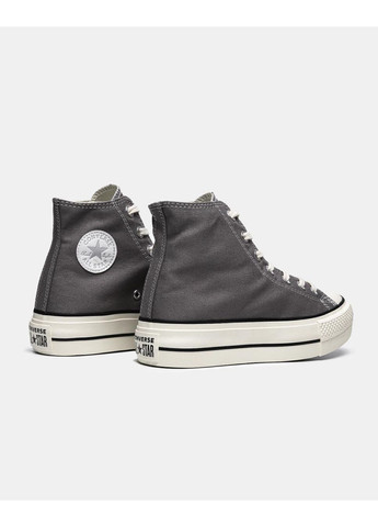 КЕДЫ ЖЕНСКИЕ CONVERSE CHUCK 70 HIGH VINTAGE CANVAS - ORIGIN STORY GREY КОНВЕРС No Brand серые демисезоны (367168453)