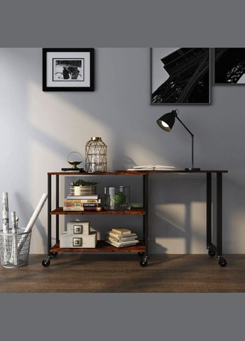 Стіл L-подібний King обертовий в стилі Loft Costway (362028085)