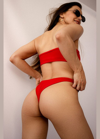 Красный летний открытые красные плавки bando (152st-21br-r) Kari Shop Atelier