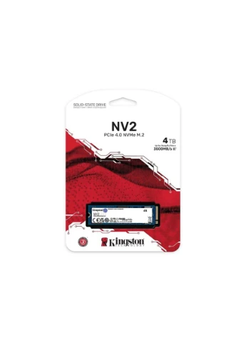 SSD M.2 NV2 4000GB NVMe 2280 PCIe 4.0 x4 3D NAND Kingston (317292549)