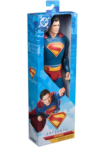 Ігрова фігурка Супермен 30см. DC Comics 12-inch SUPERMAN Action Figure. 11 точок артикуляції. Spin Master (370664922)