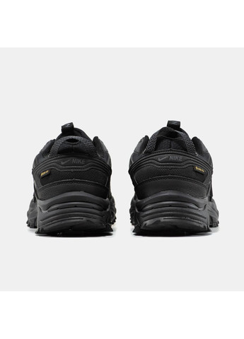 Черные демисезонные кроссовки мужские nike v2k black gore-tex termo | найк в2к рантекк термо черные No Brand