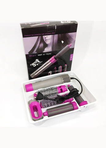 Фен побутовий для волосся 5 в 1, Функціональний професійний фен, Фени для YI-395 сушіння волосся No Brand (351486109)