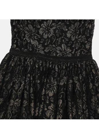 Чорна вечірня сукня,чорний в золотисті візерунки,camaïeu Camaieu