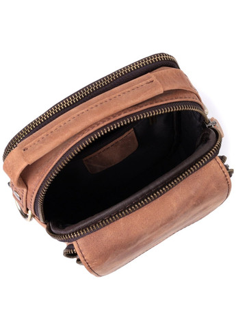 Винтажная сумка для мужчин из натуральной кожи 15,5х22х8,5 см Vintage (315869049)