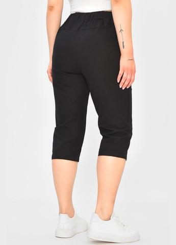 Бриджі жіночі чорного кольору Let's Shop (336546599)