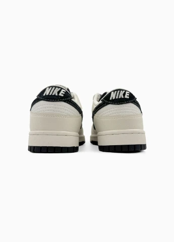 Кросівки жіночі і чоловічі Nike SB Dunk beige black | Найк сб Данк низькі бежеві чорні No Brand бежеві демісезони (316091179)