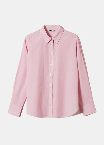 Розовая рубашка однотонная Tally Weijl